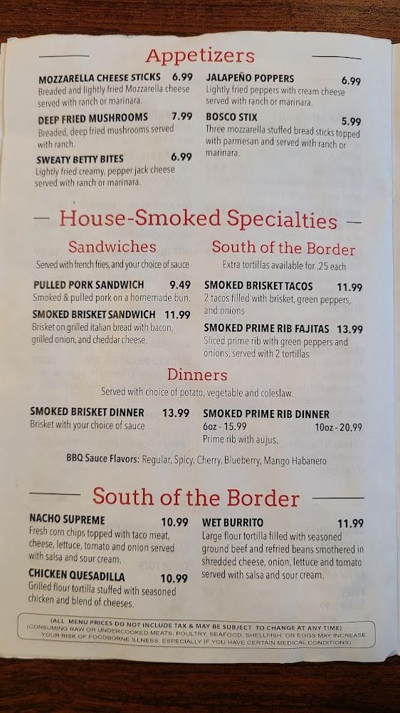 Suzie Q's Breakfast Nook Menu image 2